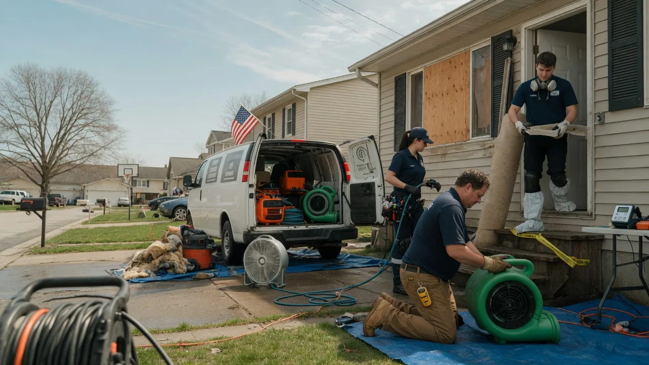 Water Damage Restoration in Zionsville, IN near me